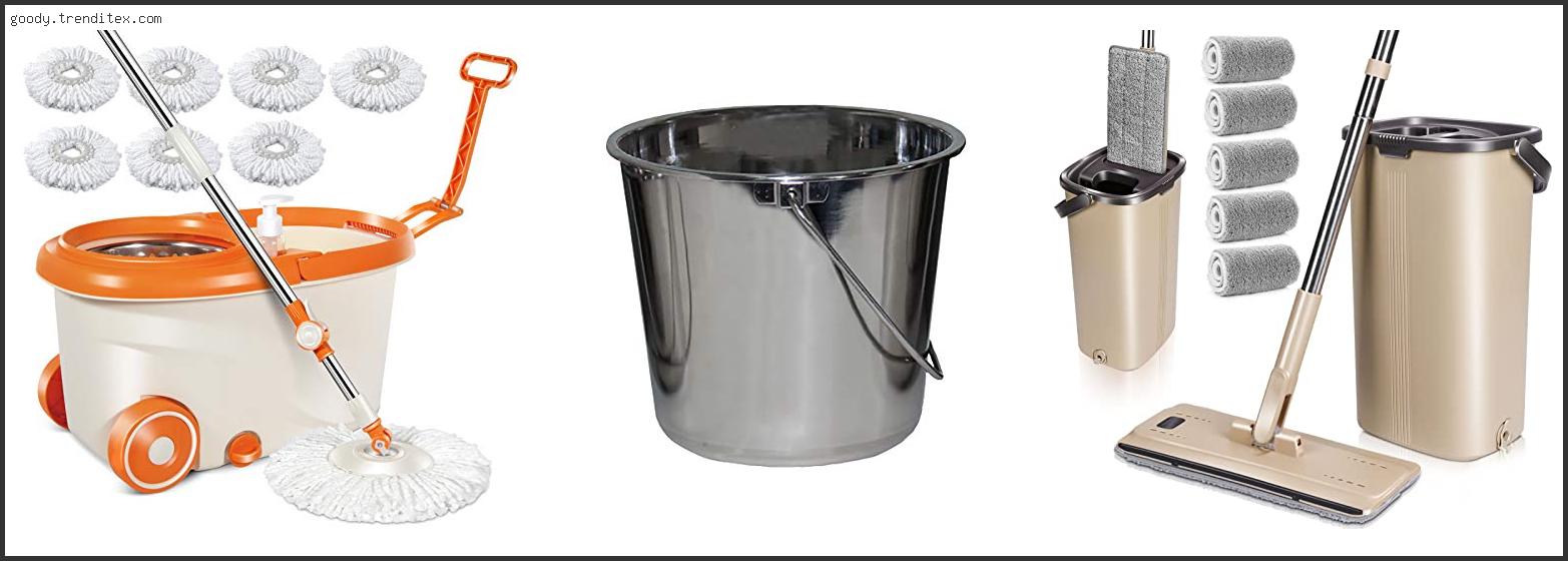 Top 10 Best Stainless Steel Cleaning Bucket [2024]