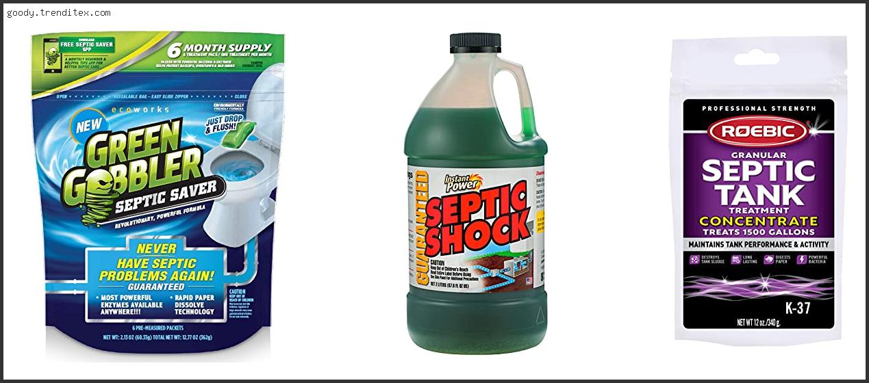 Top 10 Best Septic Tank Cleaner [2024]