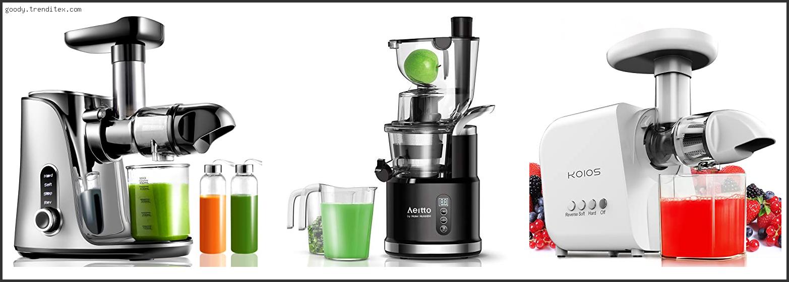 Top 10 Best Cold Press Juicer Easy To Clean [2024]