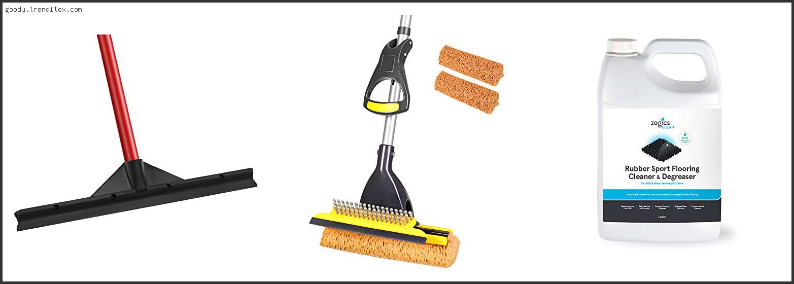 Top 10 Best Mop For Rubber Floor [2024]