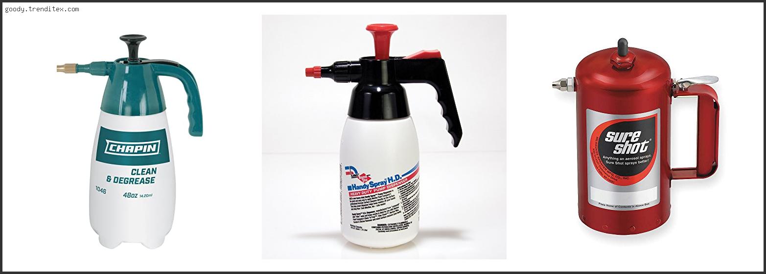 Top 10 Best Brake Cleaner Pressure Sprayer [2024]