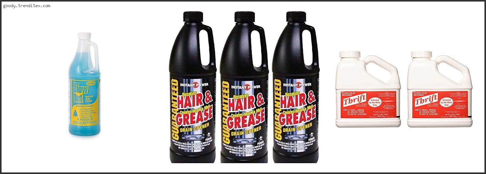 Top 10 Best Industrial Drain Cleaner [2024]