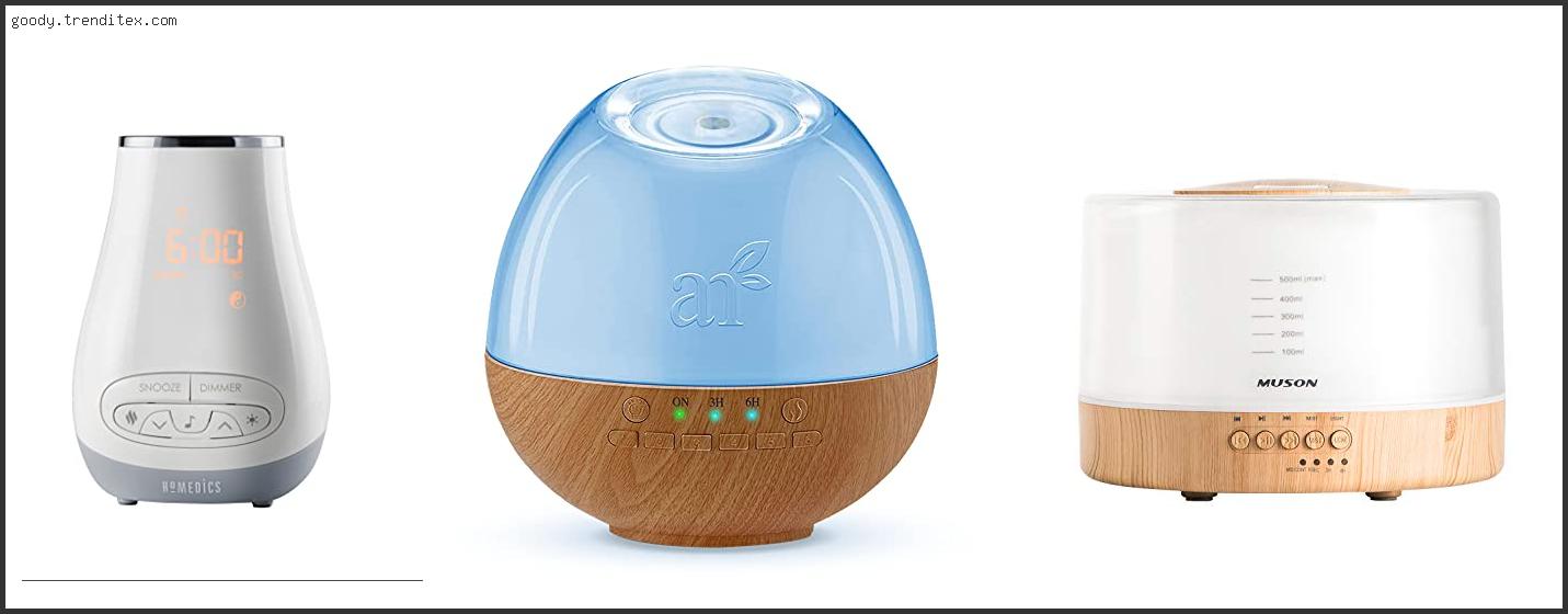 Top 10 Best Essential Oil Diffuser With Sound [2024]