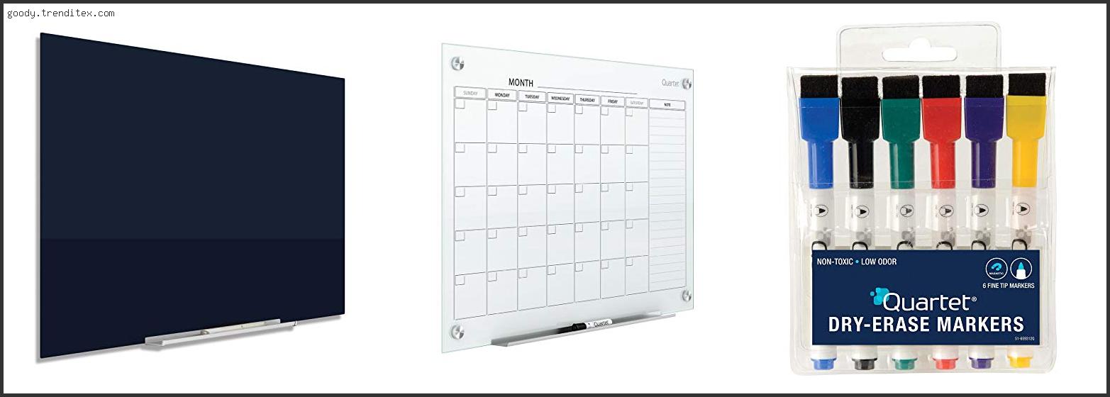 Top 10 Best Quartet Fusion Nano Clean Magnetic Whiteboard [2024]