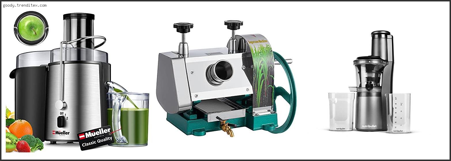 Top 10 Best Household Sugar Cane Juicer [2024]