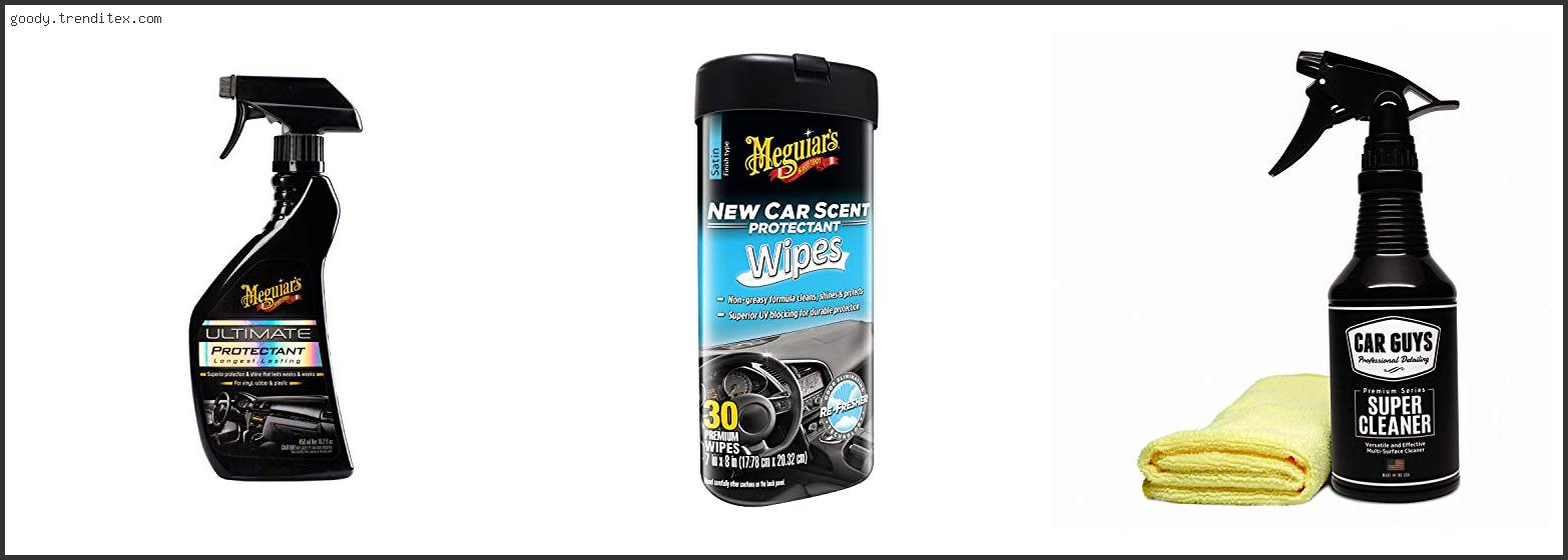 Top 10 Best Interior Car Cleaner Non Greasy [2024]