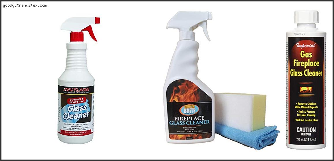 Best Fireplace Glass Cleaner