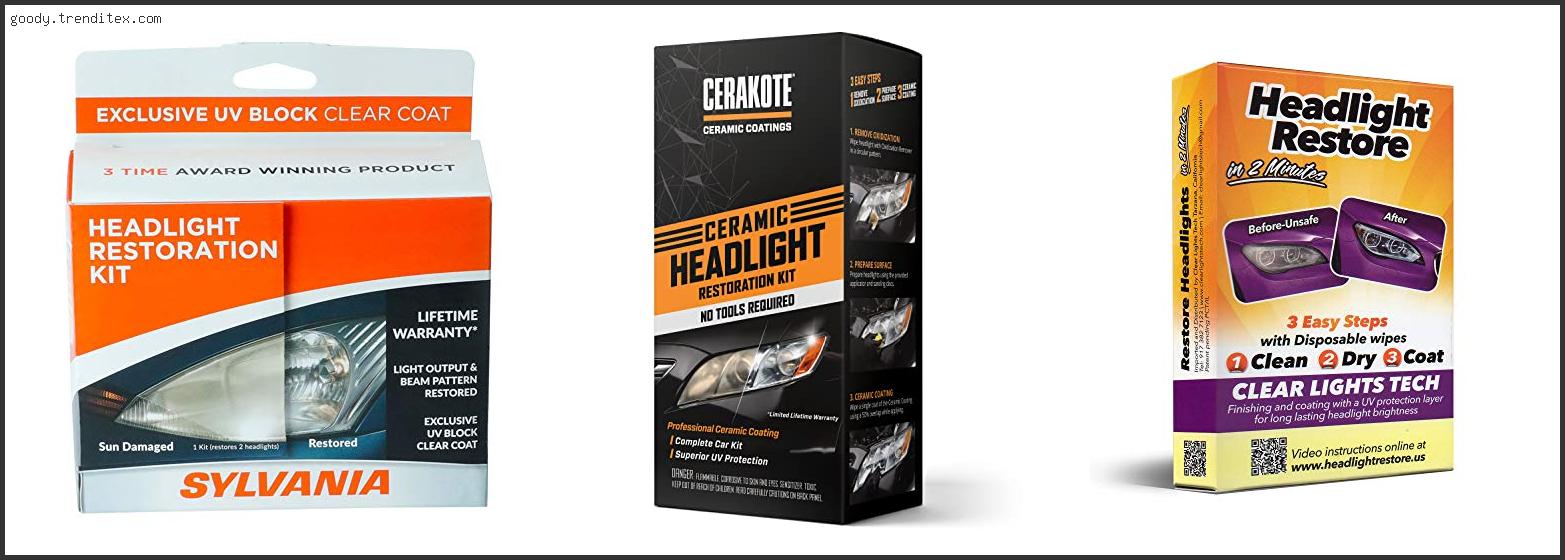 Top 10 Best Car Headlight Cleaner [2024]