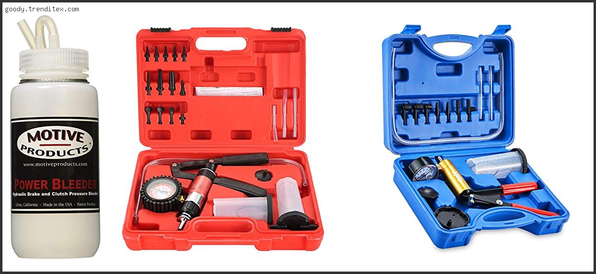 Top 10 Best Pagid Vacuum Pump Brake Bleeding Kit [2024]