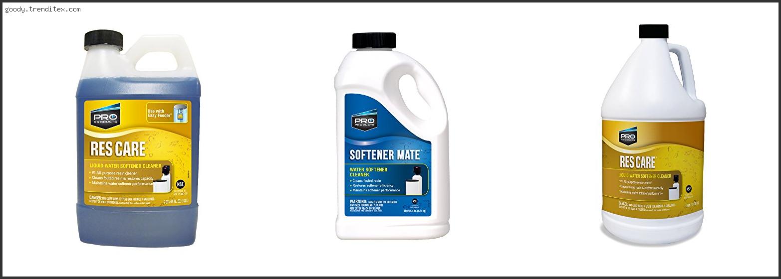 Top 10 Best Softener Mate Resin Cleaner [2024]