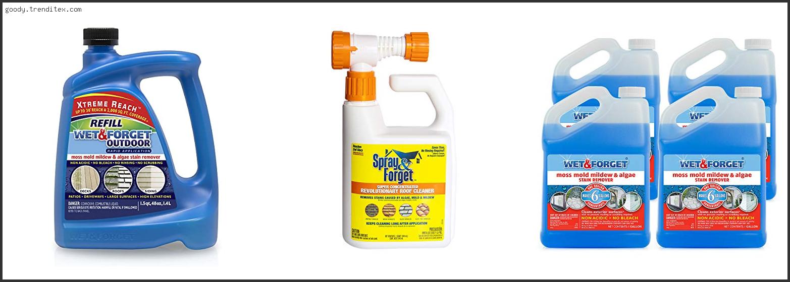 Top 10 Best Roof Cleaner For Shingles [2024]