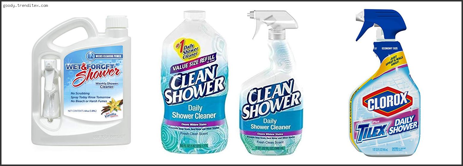 Top 10 Best Spray And Rinse Shower Cleaner [2024]