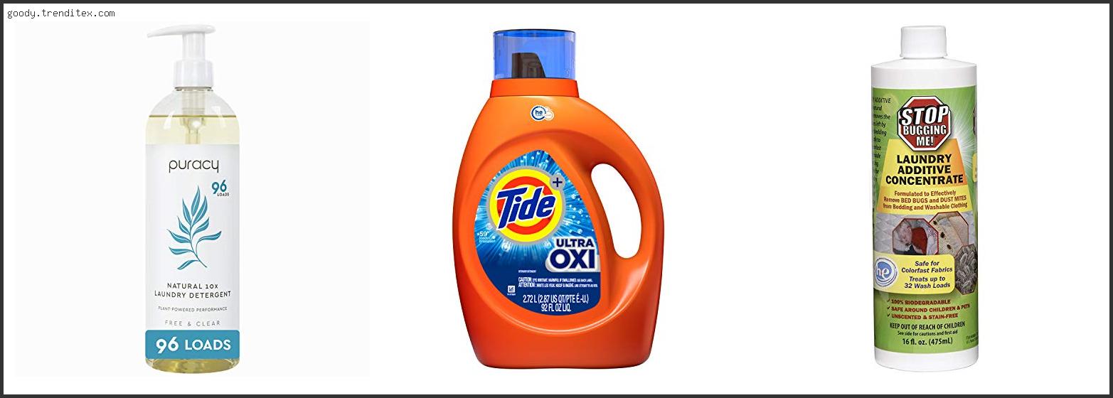 Top 10 Best Laundry Detergent For Bed Bugs [2024]