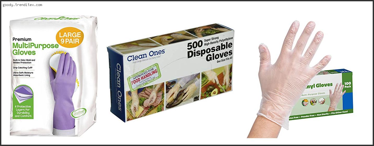 Best Clean Ones Kitchen Essentials Disposable Gloves